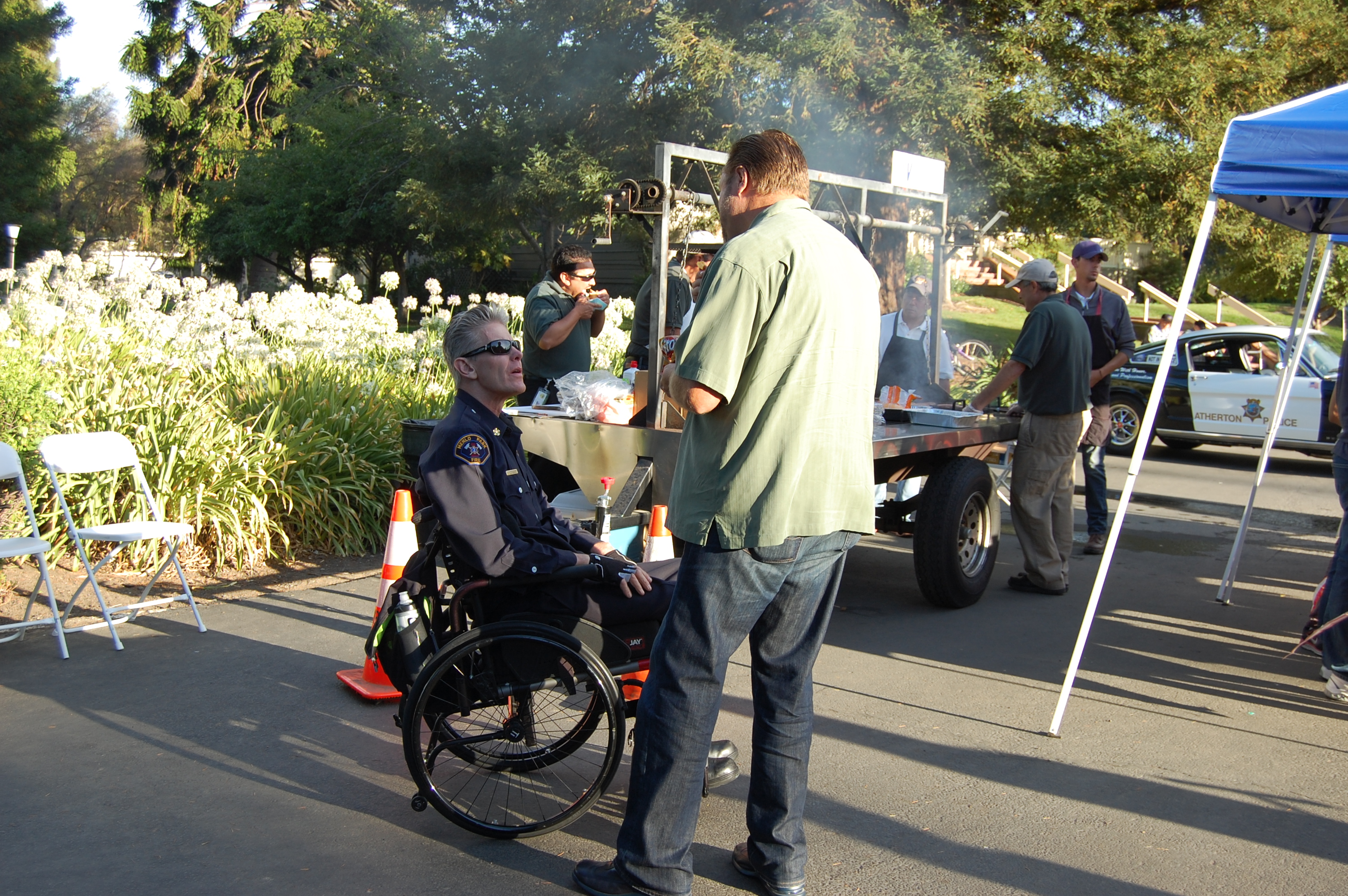 MPFD Chief Schapelhouman and Council Member Wiest